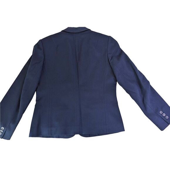 Vintage Navy Pendleton Wool Blazer - Picture 3 of 9